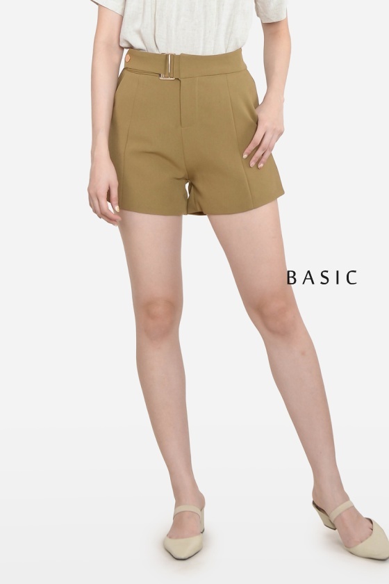Migdalia Basic Pants - Khaki