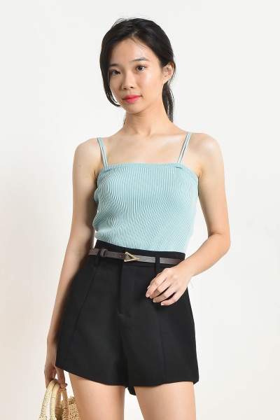 Suki Knitted Camisole - Mint