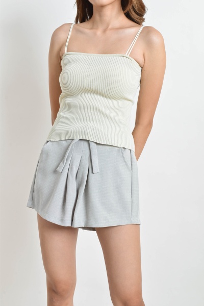 Suki Knitted Camisole - Cream