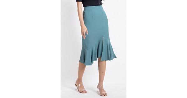 BOTTOM : Giselle Mermaid Skirt - Green by KEI MAG