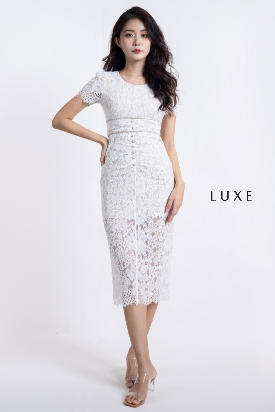 Lily Crochet Lace Dress