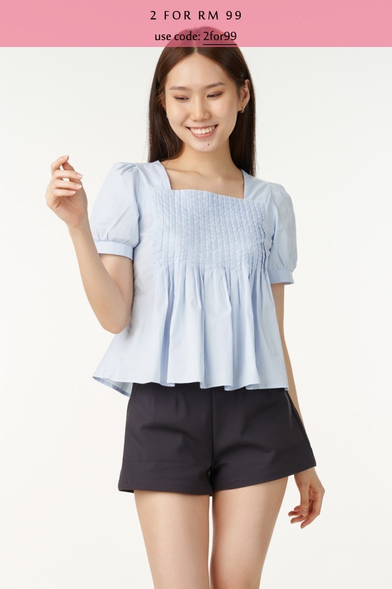 Shea Pleated Top