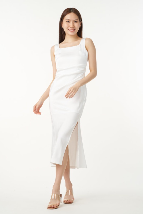 Carleigh Dress with Side Slit
