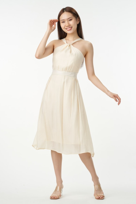 Elizabeth Halter Neck Dress