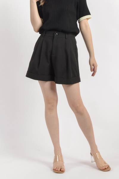 Stella A-Line Shorts - Black