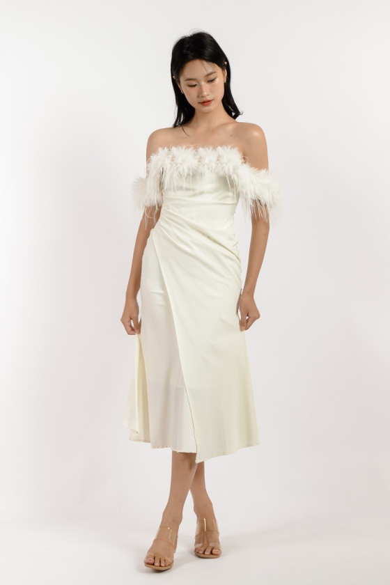 Arianna Furry Dress