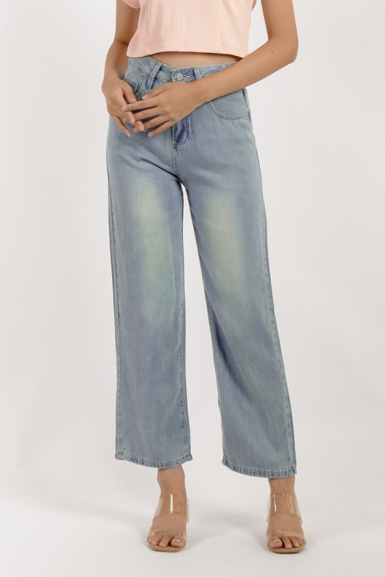 Lennon Silky Pallazo Jeans