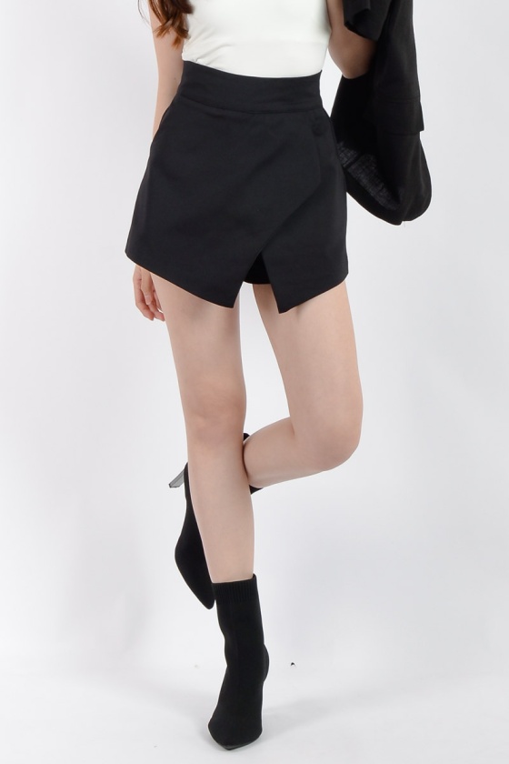 Daphne Origami Skort - Black