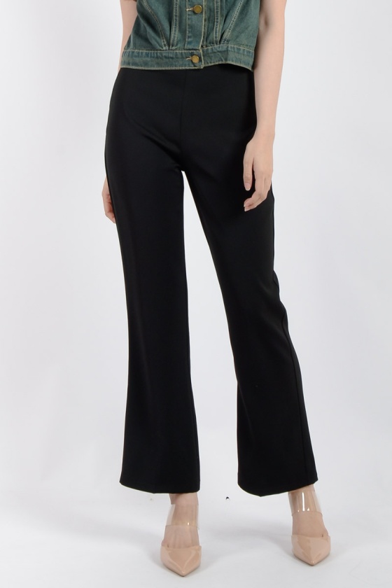 Lilly Trumpet Pants - Black
