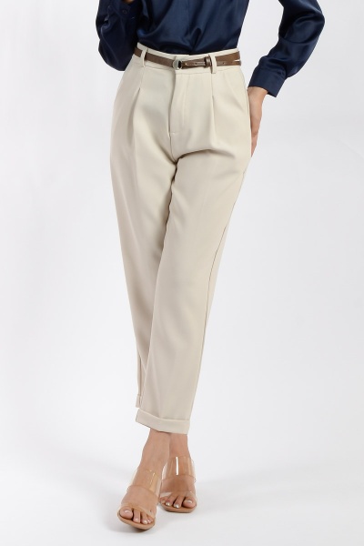 Vera Pencil Pants - Beige