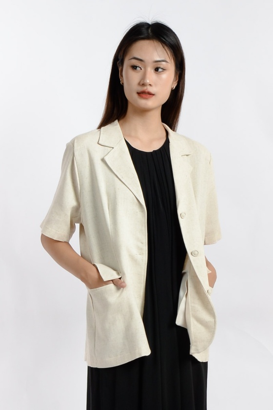 Nyla Oversize Outerwear - Khaki