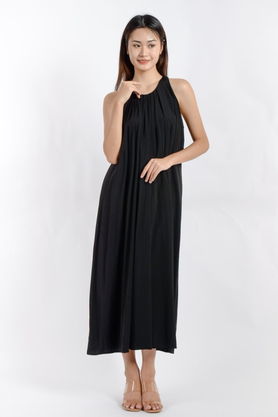 Wrenley Pleated Maxi Dress
