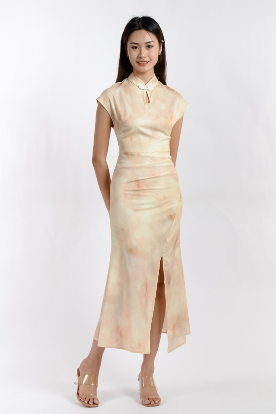 Kendall Water Paint Cheongsam