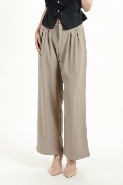 Logan Straight Leg Pants - Khaki