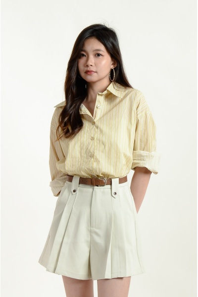 Alison Cotton Stripe Shirt