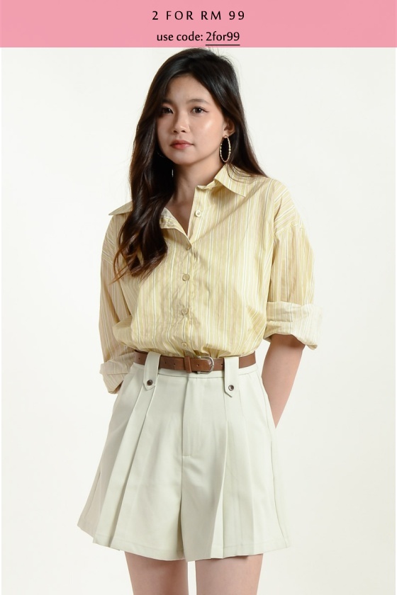 Alison Cotton Stripe Shirt
