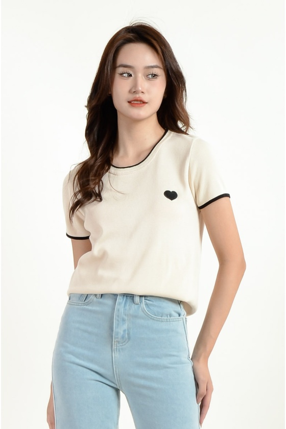 Elora Love Round Neck Tee