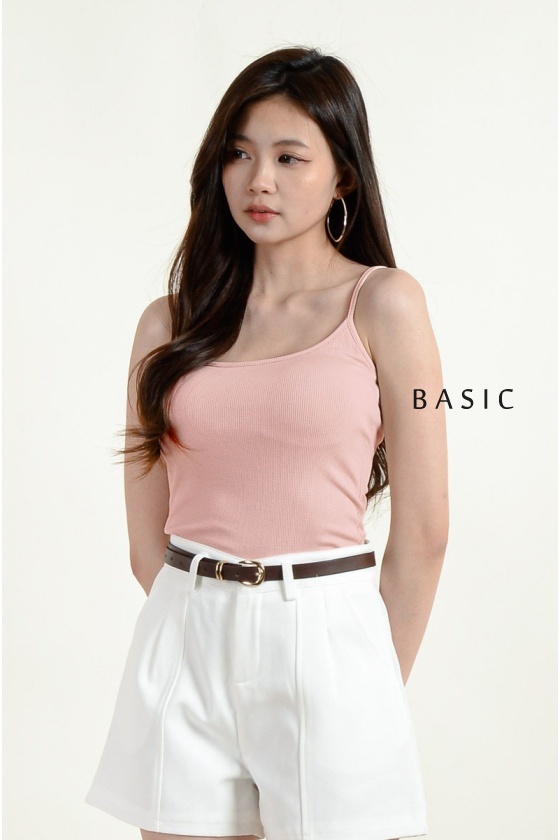 Mallory Padded Singlet - Pink