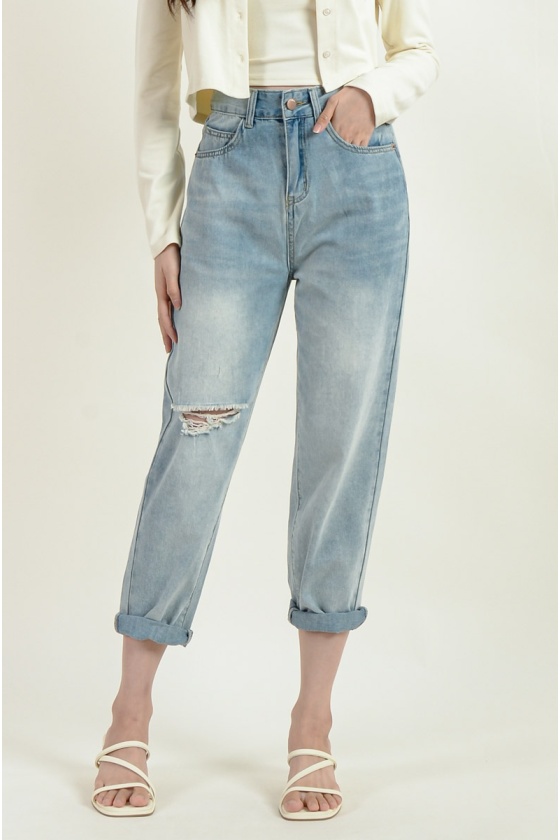 Faye Peg Leg Jeans