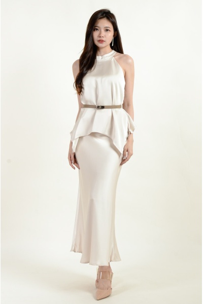 Winnie Satin Two-Piece Set