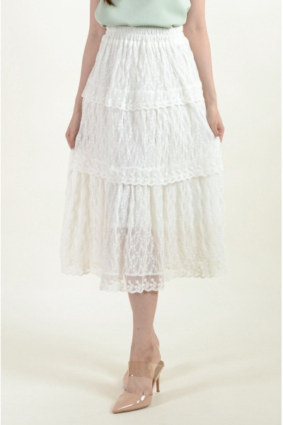 Alexa Lace Maxi Skirt