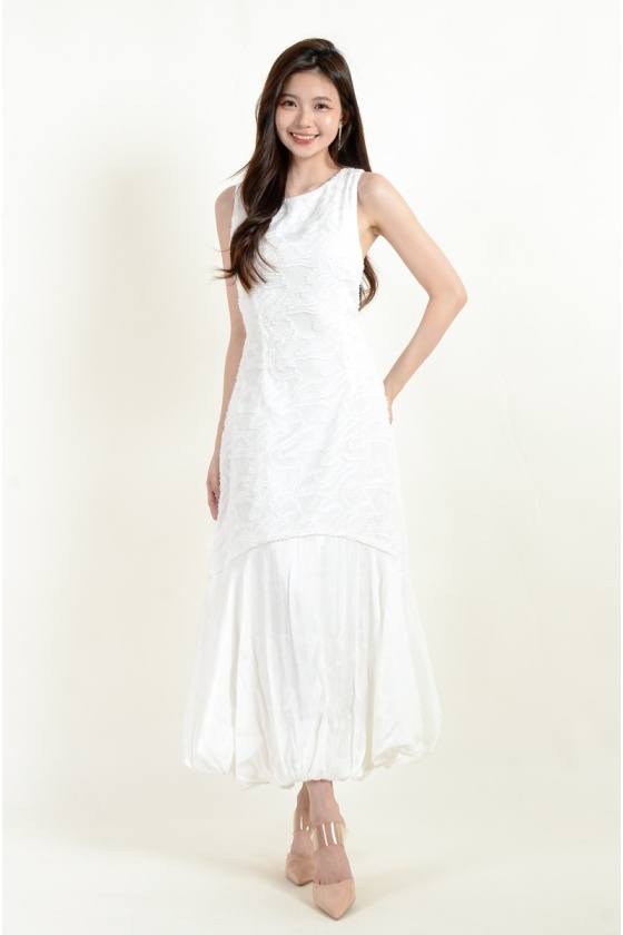 Jaliyah Lace Combined Dress