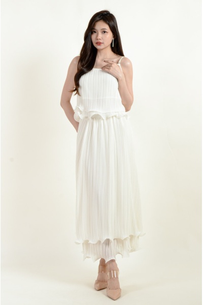 Kelsey Pleated Ruffle Set