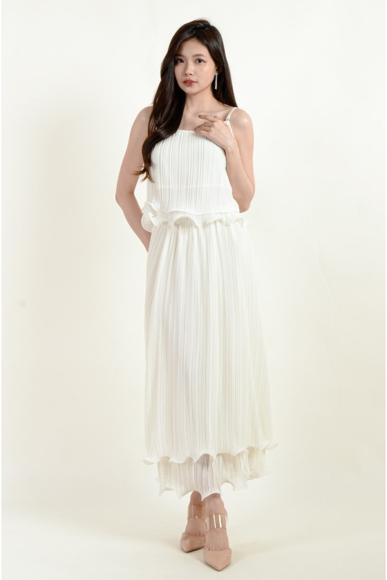 Kelsey Pleated Ruffle Set