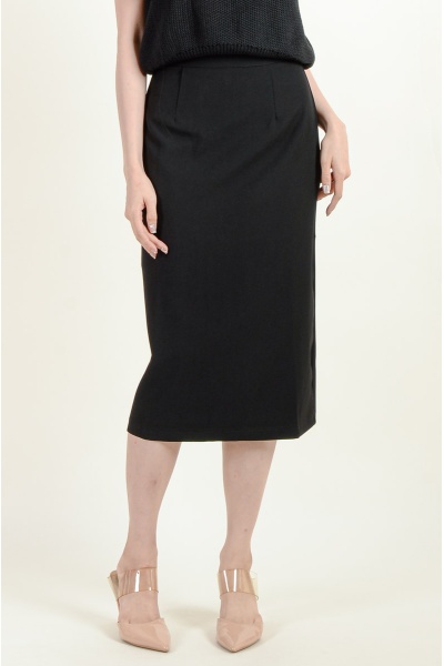 Melany Pencil Skirt - Black