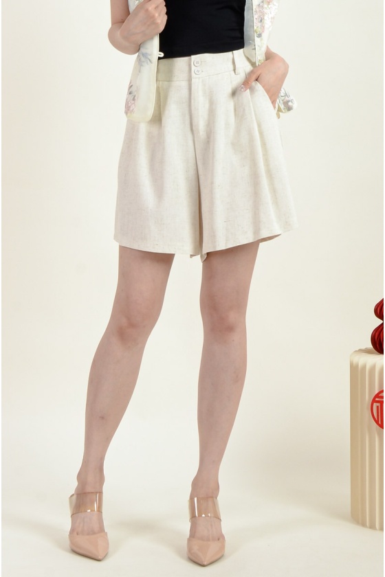 Aleah A-Line Shorts - Malt