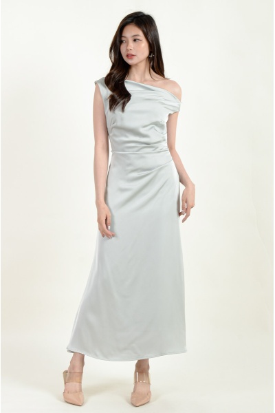 Karsyn Toga Mermaid Dress - Mint