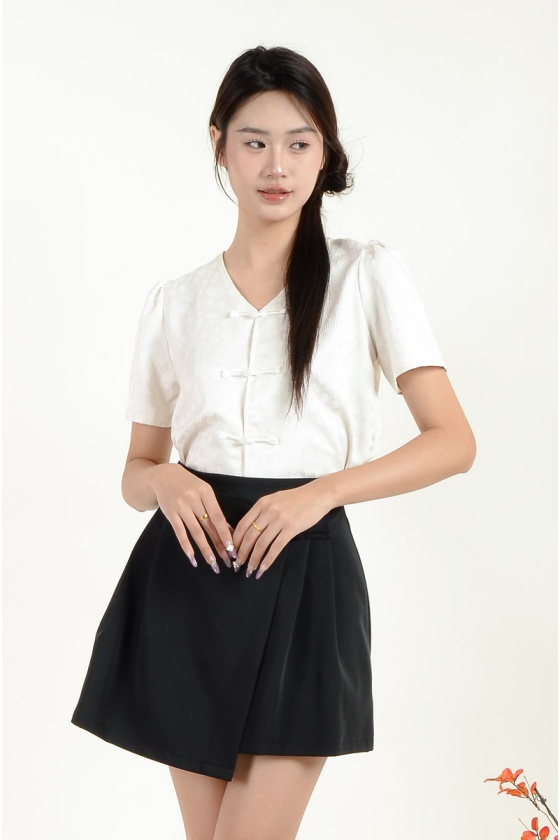 Erin V Neck Cheongsam Top