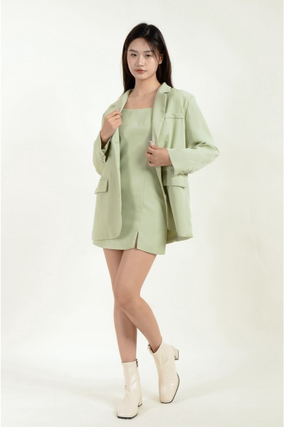 Lara Oversize Blazer - Mint