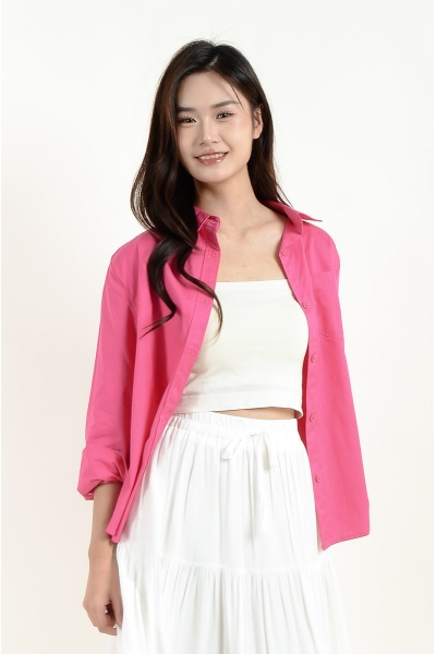 Liv Oversize Shirt - Rose