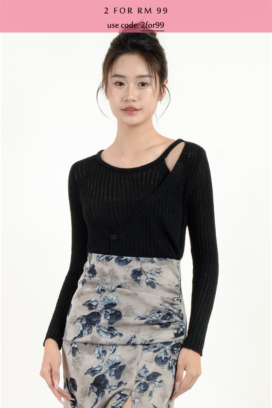 Amoura Layered Long Sleeve Top