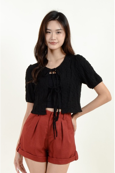 Martha Double Bow Top