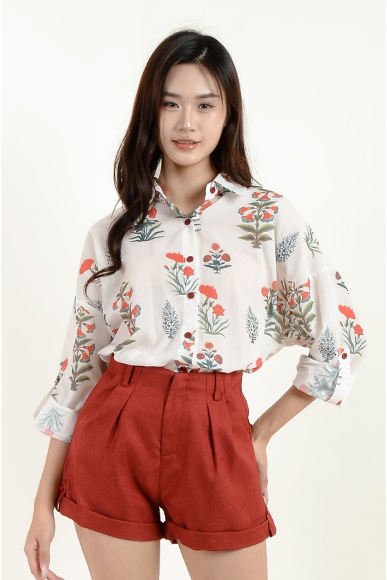 Sariyah Oversize Floral Top