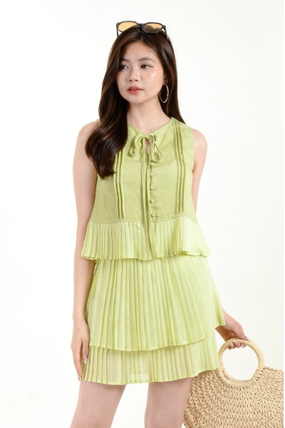 Milana Pleated Two Piece Set