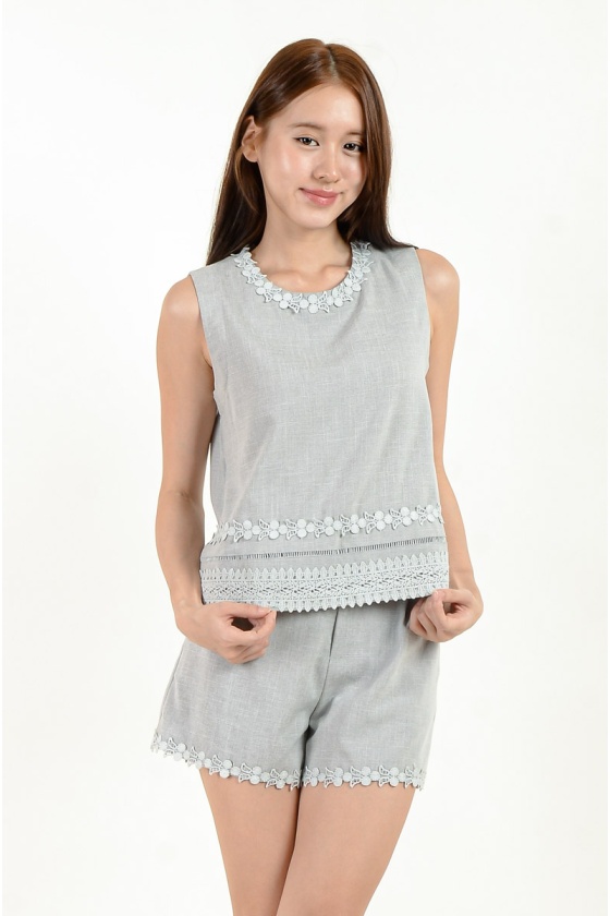 Kiana Embroidery Two-Piece Set