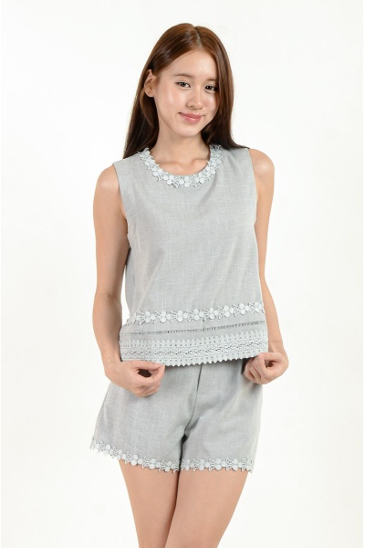 Kiana Embroidery Two-Piece Set