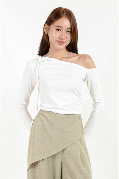 Jolie Toga Tee - White