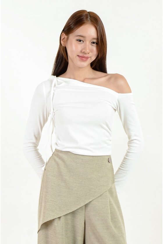 Jolie Toga Tee - White