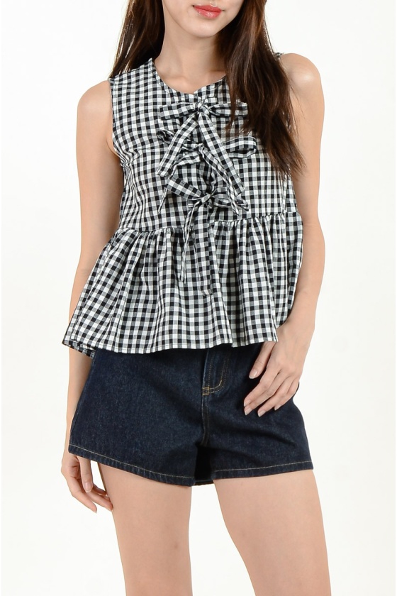 Harley Checker Bow Top