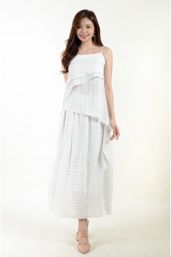 Tamara Asymmetrical Top and Skirt Set