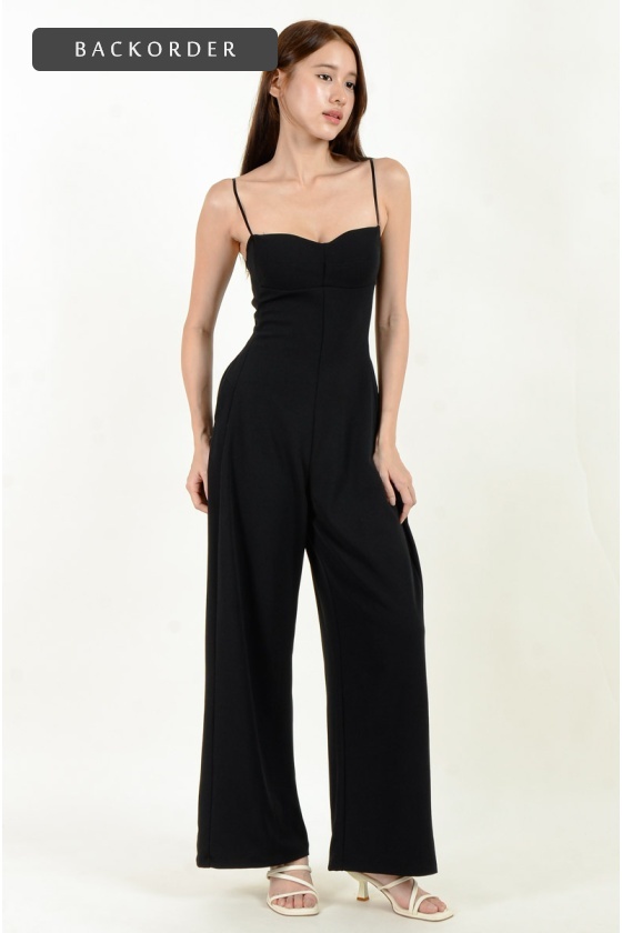 [BackOrder ETA 15 Oct] Jamiya Padded Jumpsuit