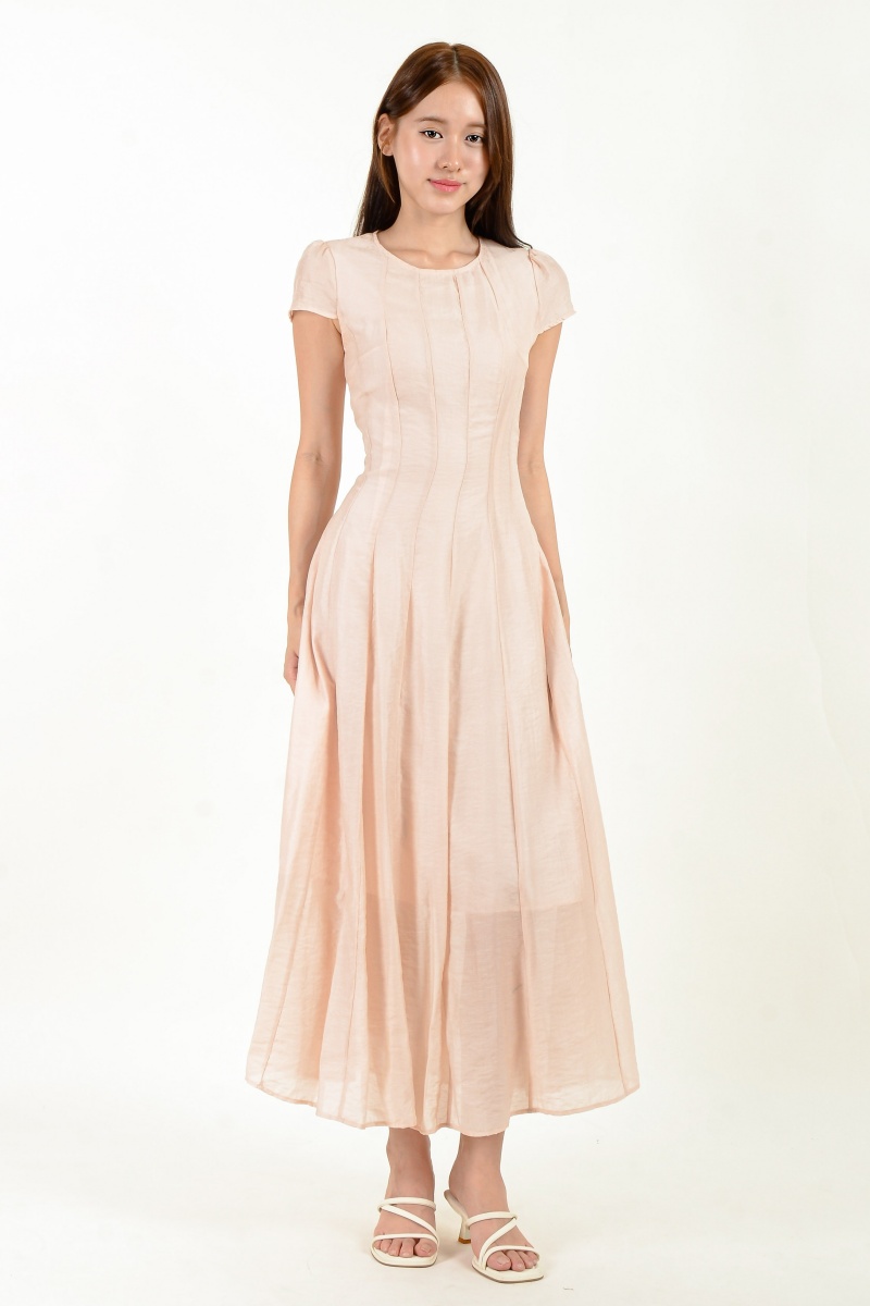Jazlene Short Sleeve Maxi Dress