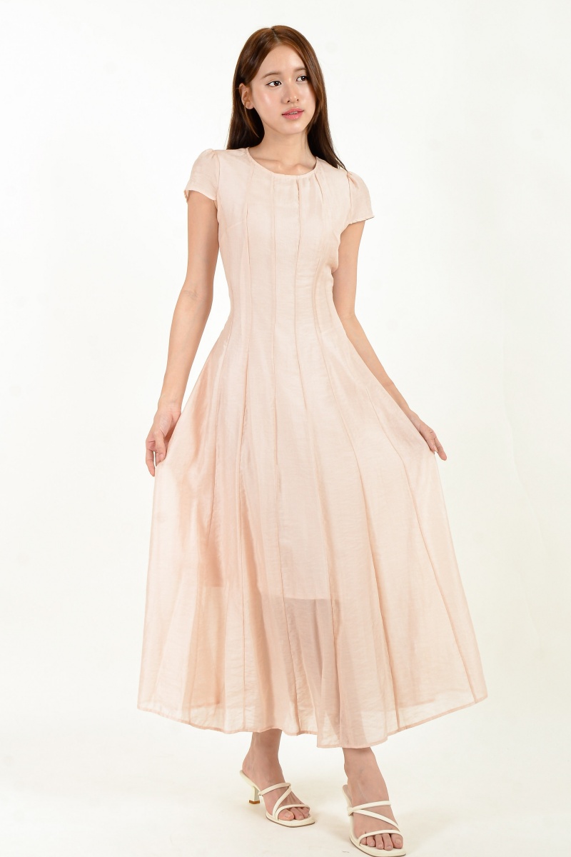 Jazlene Short Sleeve Maxi Dress
