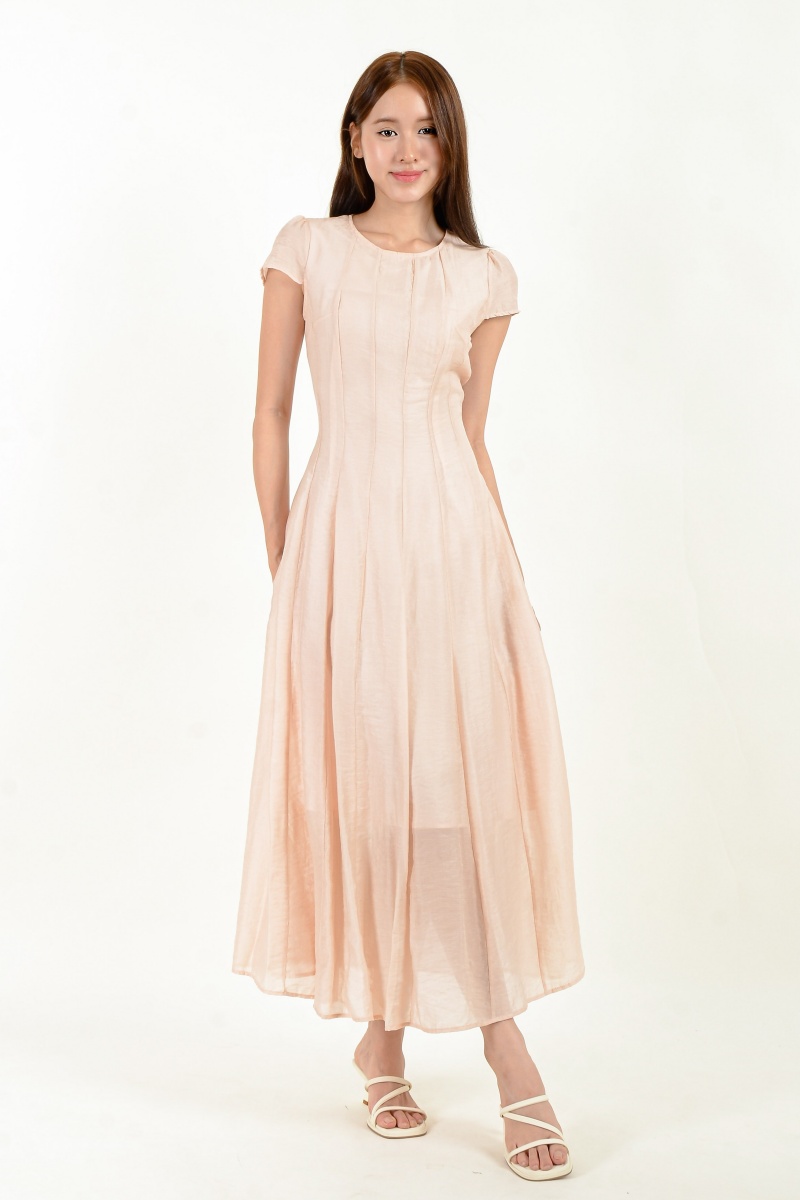 Jazlene Short Sleeve Maxi Dress