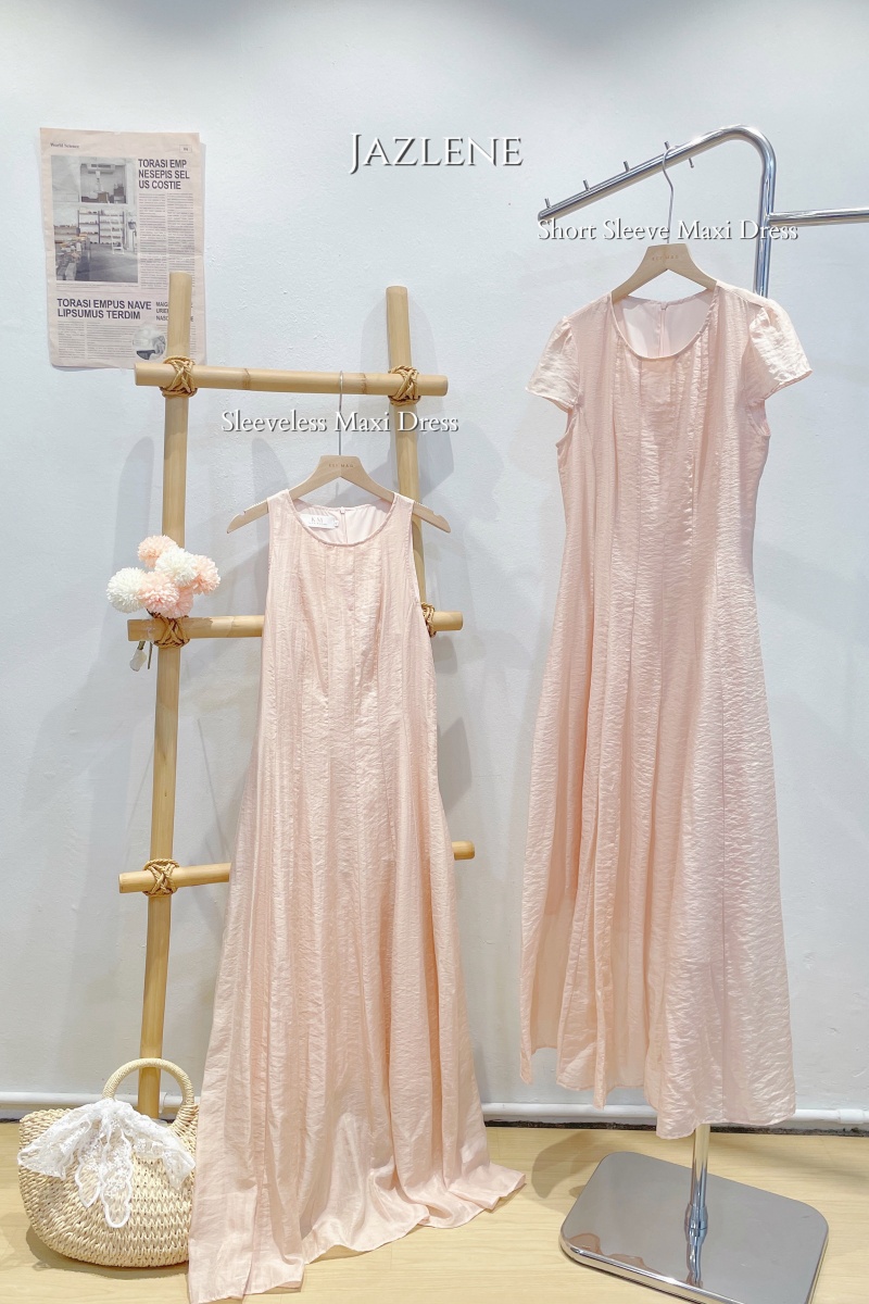 Jazlene Short Sleeve Maxi Dress