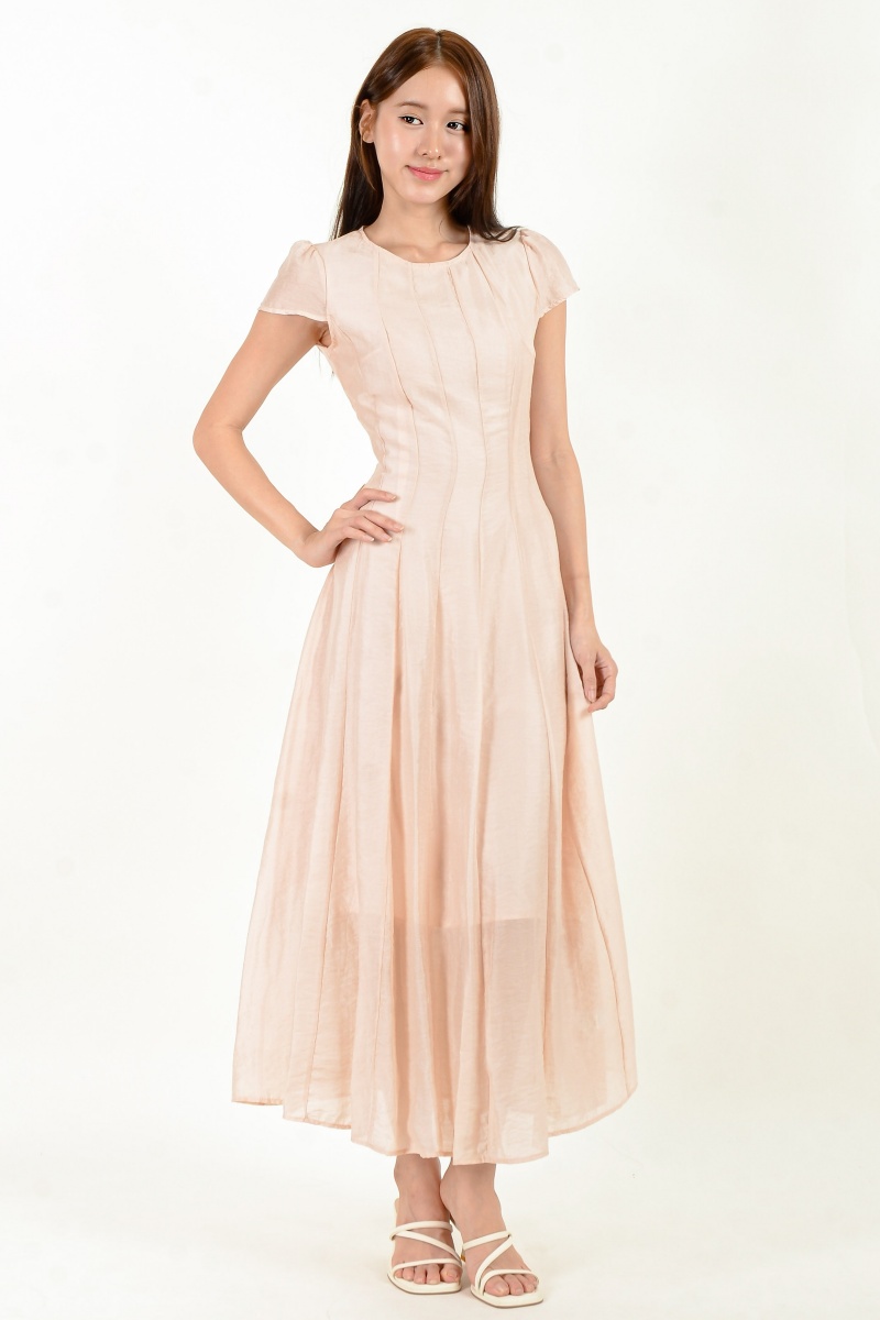 Jazlene Short Sleeve Maxi Dress